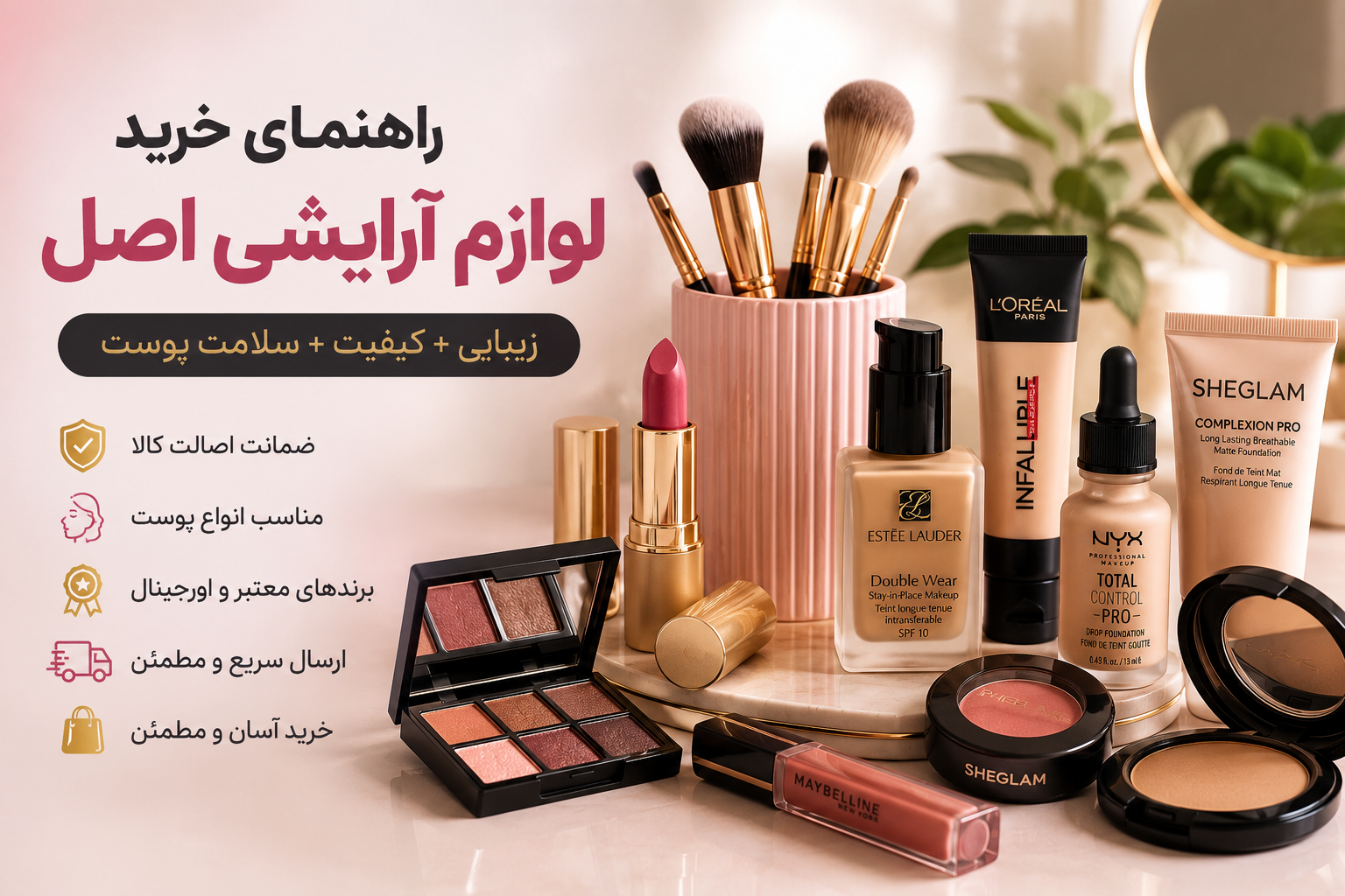 لوازم آرایشی اورجینال