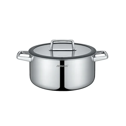 قابلمه استیل کف لیزری عرشیا ۳۲ سانت مدل SS050-3173